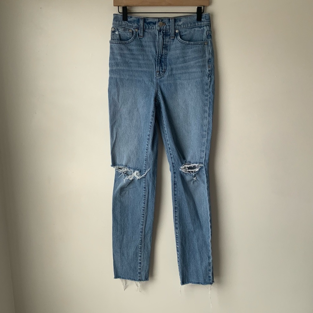 MADEWELL Jeans The Perfect Vintage Blue Size 27T - Picture 4 of 10